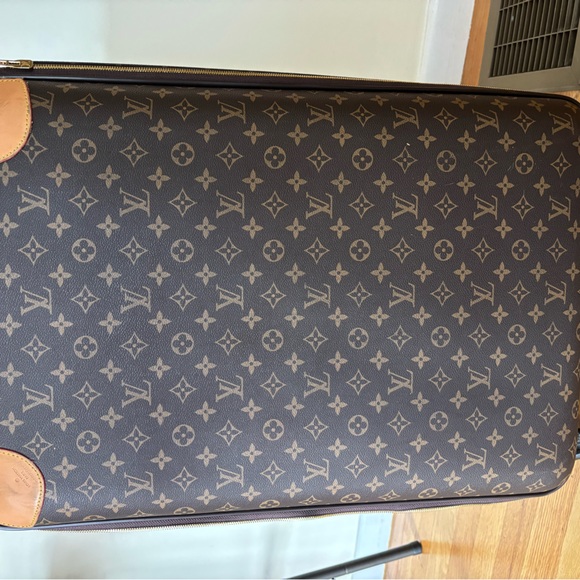 LV knockoff Brown designer Suitcase - Picture 3 of 16